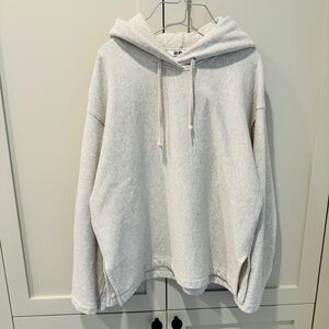 Uniqlo women oversized Long Sleeve Hooded Sweatshirt Pullover Hoodie